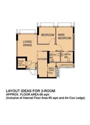 Blk 108A Alkaff Oasis (Toa Payoh), HDB 3 Rooms #582913411